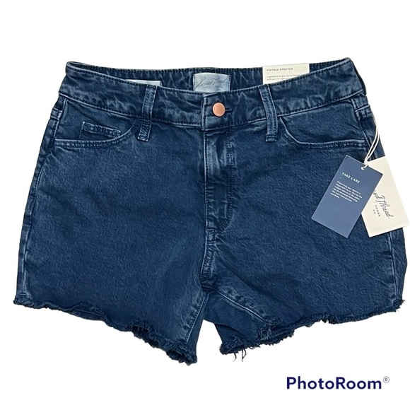 Universal Thread Vintage Midi High Waist Cutoff Shorts - Picture 1 of 4